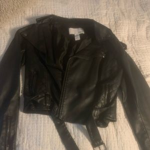 Leather jacket
